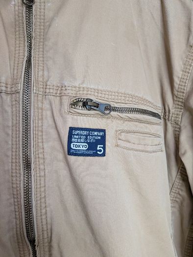 Superdry Limited Edition Men's Jacket Size Large Beige / Tan