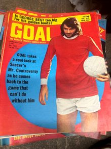 Job lot of approx 150 Goal magazine