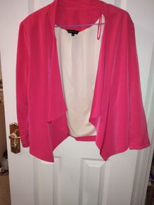Pink blazer