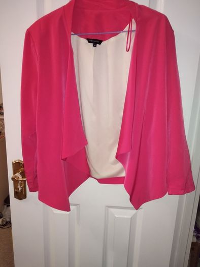 Pink blazer