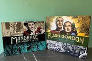 Flash Gordon / Mandrake Dailies Hardback books - New Mint Condition