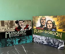Flash Gordon / Mandrake Dailies Hardback books - New Mint Condition