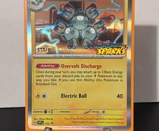 pokemon card Magneton staff promo