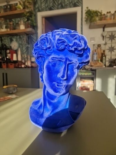 Velvet statue velvet heads