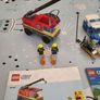 Lego firetruck and police cars Image 3
