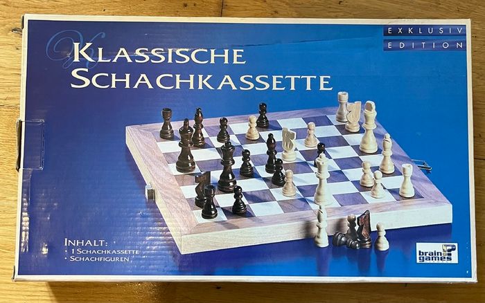 Wooden chess set