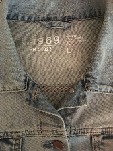 GAP 1969 iconic Denim Jacket NEW Vintage Wash