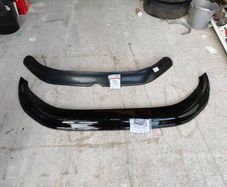 New VW caddy maxton front splitter and bonnet guard