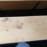 2 Rustic wooden wall shelves Image 6