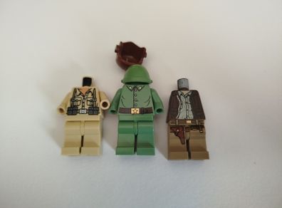 Lego Indiana Jones Minifigure parts