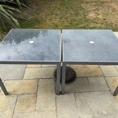 Two Garden Tables