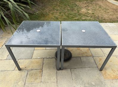 Two Garden Tables
