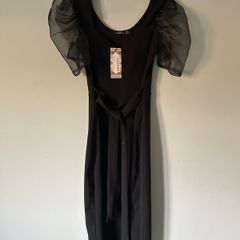 Boohoo little black dress