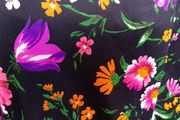 Vintage floral maxi skirt 70s