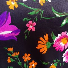 Vintage floral maxi skirt 70s