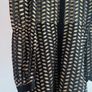 Amazing Zara black and gold long print dress XS Image 4