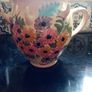 Floral Hand painted Vase Image 7