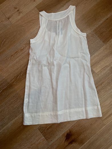 Brand New Atmosphere White Linen style Dress Size 10