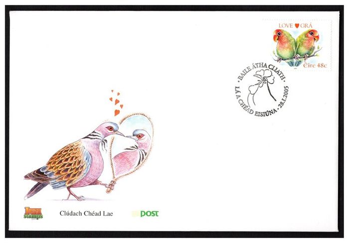Collection 2005 Ireland Commemorative Stamps An Post First Day Cover (FDC). Collection of 18 covers.
