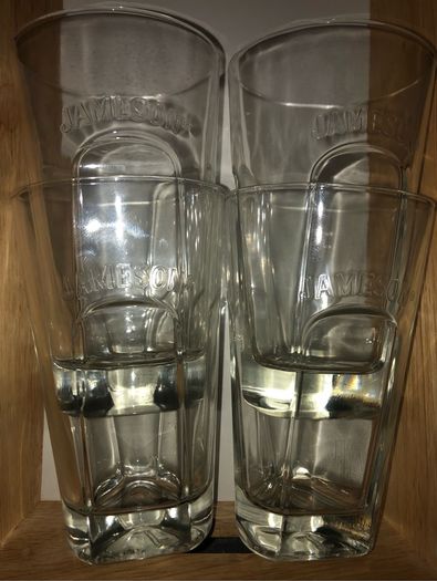 Jameson Irish Whiskey Glasses brand new