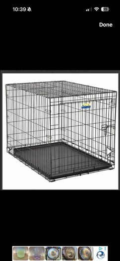 Large dog crate