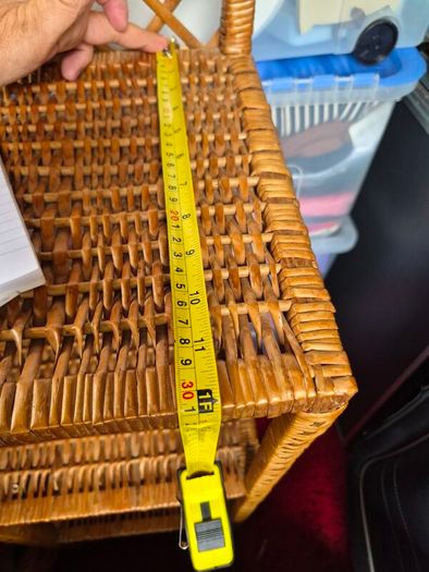 Wicker Rattan Shelving Units