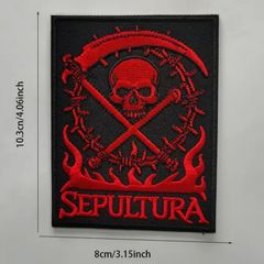 Sepultura Embroidered Patch