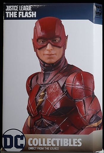 the flash statue