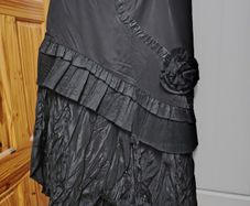 French skirts black
