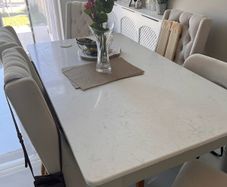 Dining table and chairs