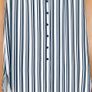 Ladies Cream & Navy Long Skirt by Joseph Ribkoff Image 4