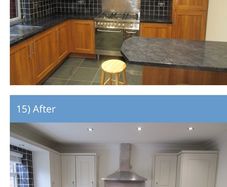 Kitchen door & worktops replacement service