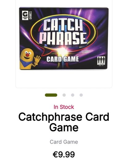 Brand New Catch Phrase Card Game - RRP - 9.99