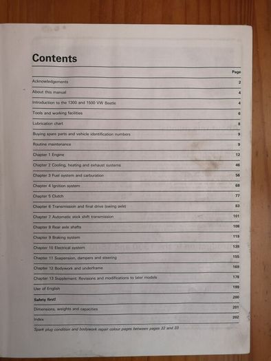 VW Beetle 65-75 workshop manual/restoration/Haynes/Volkswagen