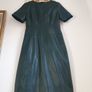 Sosandar Faux Leather Dress Size Uk 10 Image 4