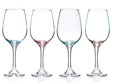Newgrange two tone wine glasses