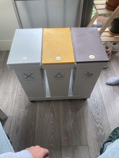 60L Sorting Movable 3bins  ONO