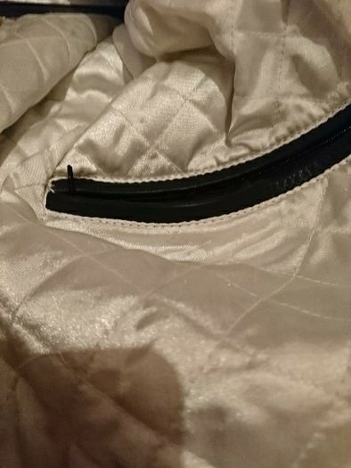 Nickelson leather jacket size 6 black