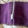 Plum Purple Blackout Lined Curtains 2 Matching Pairs with Pinch Pleats Image 5