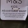 M&S cotton khaki trousers Image 3