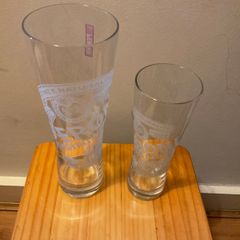 Peroni beer glasses