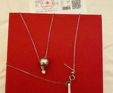 Fresh water pearl necklace