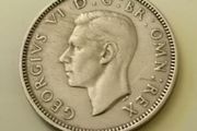 1947 George VI UK Shilling variant