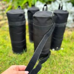 Set of 4 sandbag weights 15x15x44cm