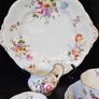 Vintage Royal Crown Derby China "Derby Posies" Bone China Tea Set Image 8