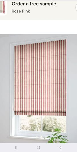 Blind Roman - no drill, click into recess.