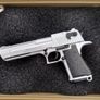 1/4 scale model, desert eagle in hardshell case. Image 2