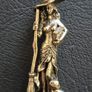 3 brass witches Solid brass. Image 5