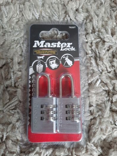 masterlock twin pack of combination locks