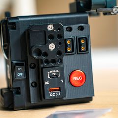 Sony FX3/FX30 Cineback Style Cinema Filming Rig Expansion Module with Tilta top handle and XLR adapter + 2 Niceyrig Cheese Plates
